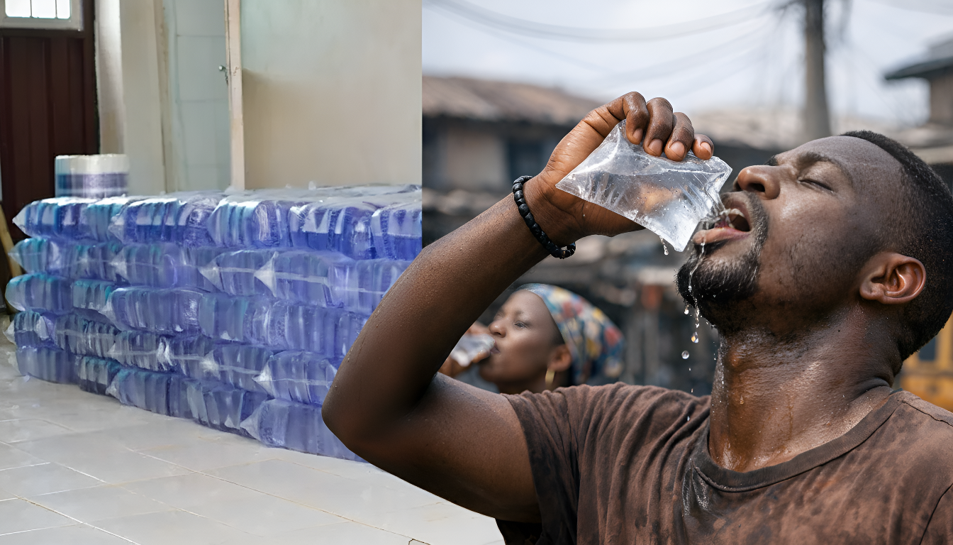 Nigeria Consumes over 2.5 bn Litres of Sachet Water Annually